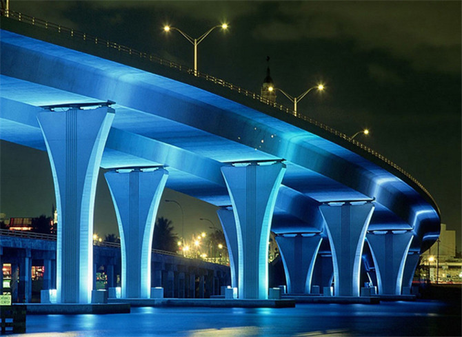 河北市政桥梁夜景照明亮化工程